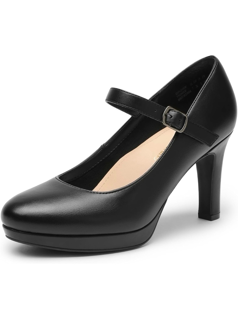 Mary Jane High Heel Pump - Black
